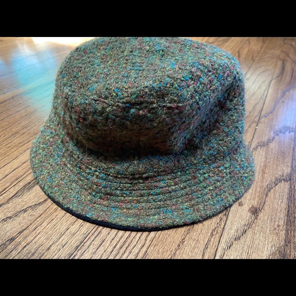 Multicolor Green Bucket Hat